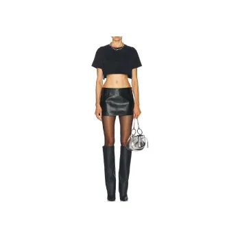 Givenchy Logo Detailed Cropped T Shirt