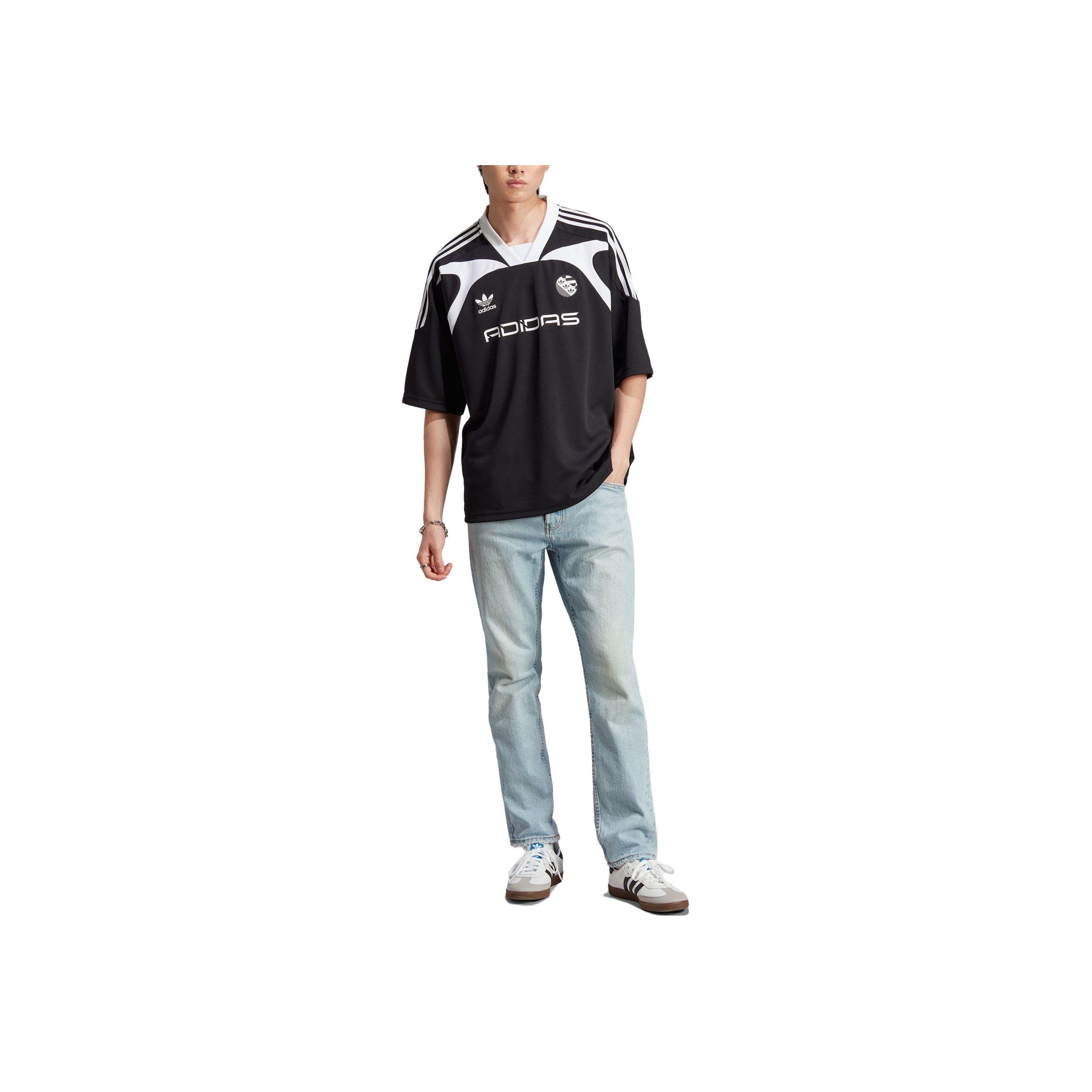 ☆Adidas☆Originals ADILENIUM OVERSIZED SHORT SLEEVE JERSEY Adidas originals Adilenium Oversized Short Sleeve Jersey XS
