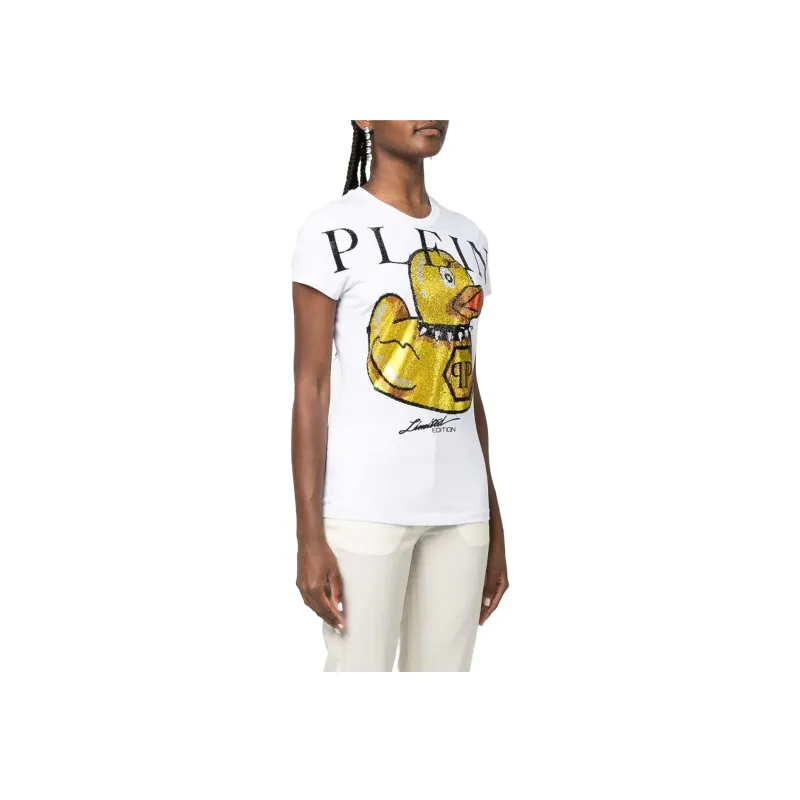 PHILIPP PLEIN Duck Round neck T shirt-1