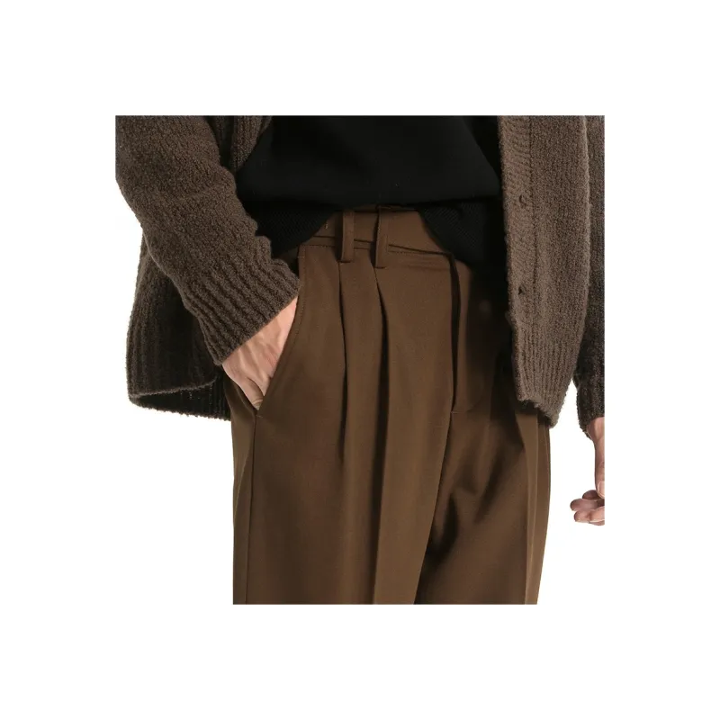 KUYIOU Suit Trousers Men-5