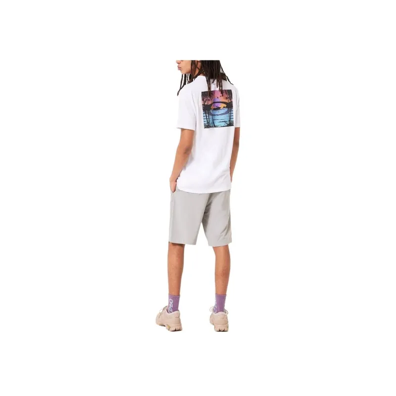 Oakley T Shirts Men White-4
