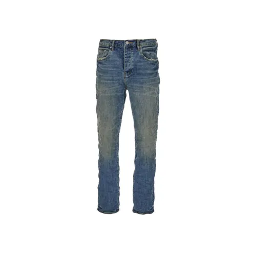 PURPLE BRAND 블루 남성 청바지