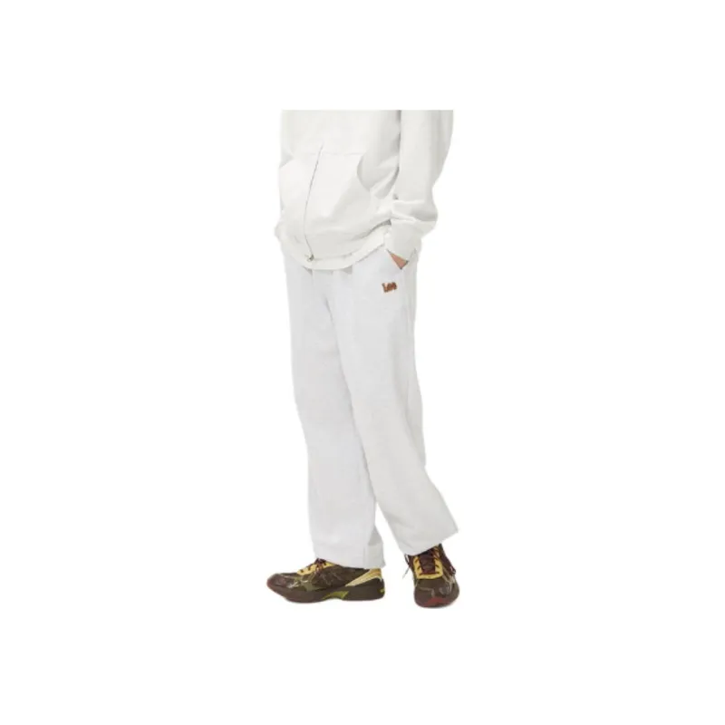 Lee Knitted Sports Pants Women's Light Gray-4