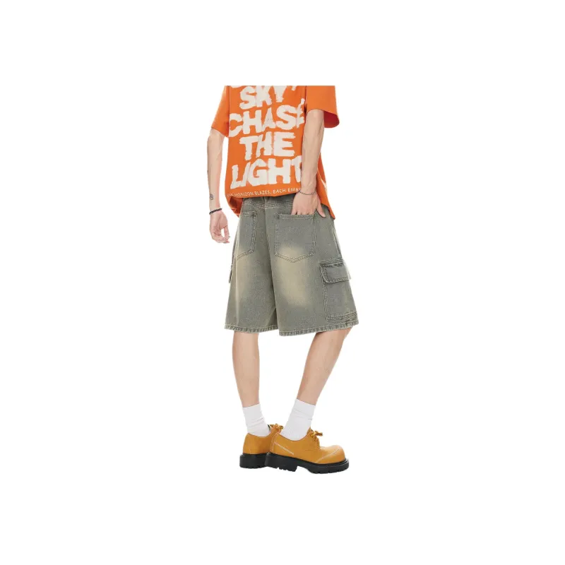 MUSCLETECH Denim Shorts Unisex-1