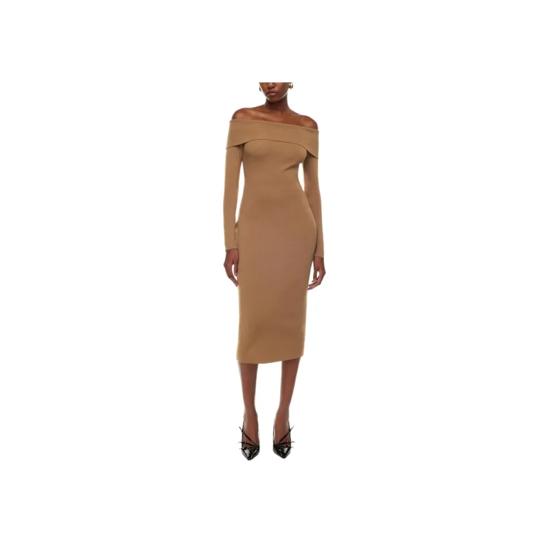 ARITZIA Babaton Sculpt Knit Section Dress Long-Sleeved Dresses Women's Saville-2