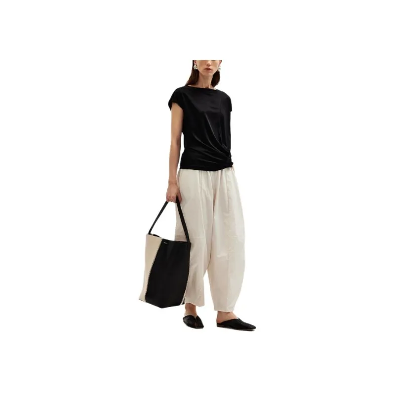 Marisfrolg T-Shirt Women's Radiant Black-1