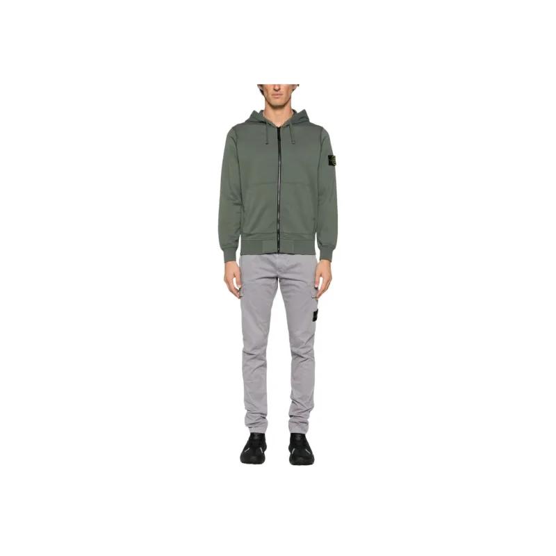 STONE ISLAND Compass-Badge Zipped Hoodie-1