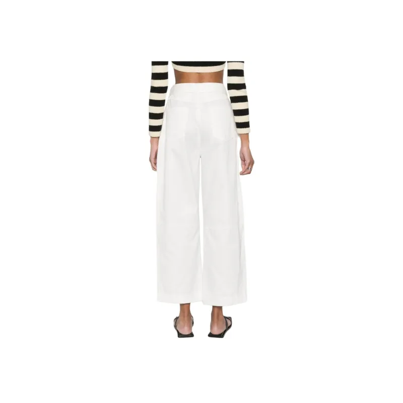 NANUSHKA Radia High waisted Cotton Trousers-2