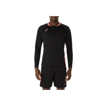 Asics LS TOP ACTIMOTION Soccer Jersey Men's Black