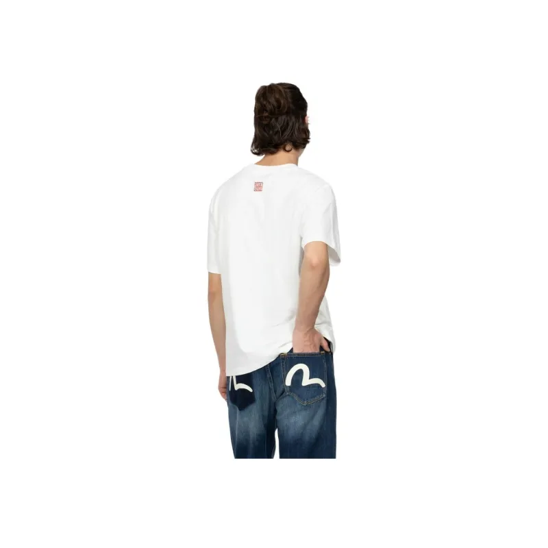 EVISU T-Shirts Men White-2