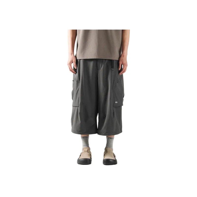 LANQI Cargo Shorts Unisex-5