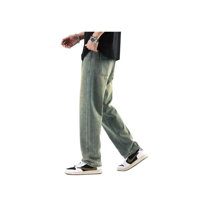 IJRJ Jeans Unisex Vintage Blue-3