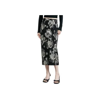 Cypress House Casual Long Skirt Women's Black