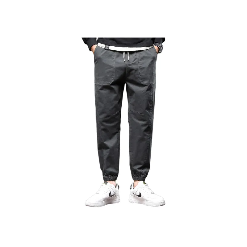 Tonlion Casual Pants Men's Dark Gray-0