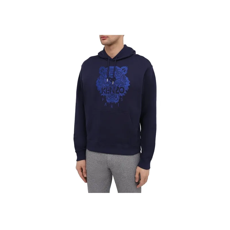 KENZO Sweatshirts Men Navy-3