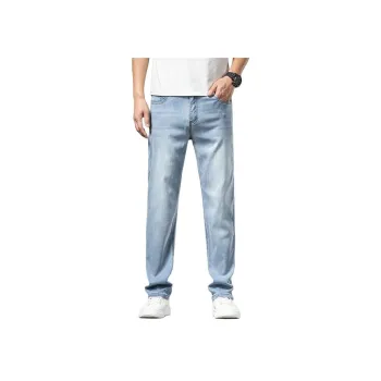 【dme】 Jeans Unisex Ice Silk Blue