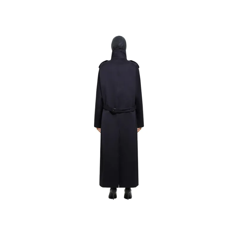 COURREGES Oblique Trench Coat-1