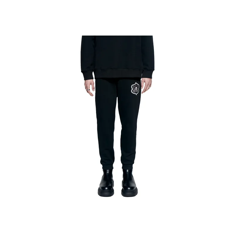 PAUL FRANK Casual Pants Unisex Black-2