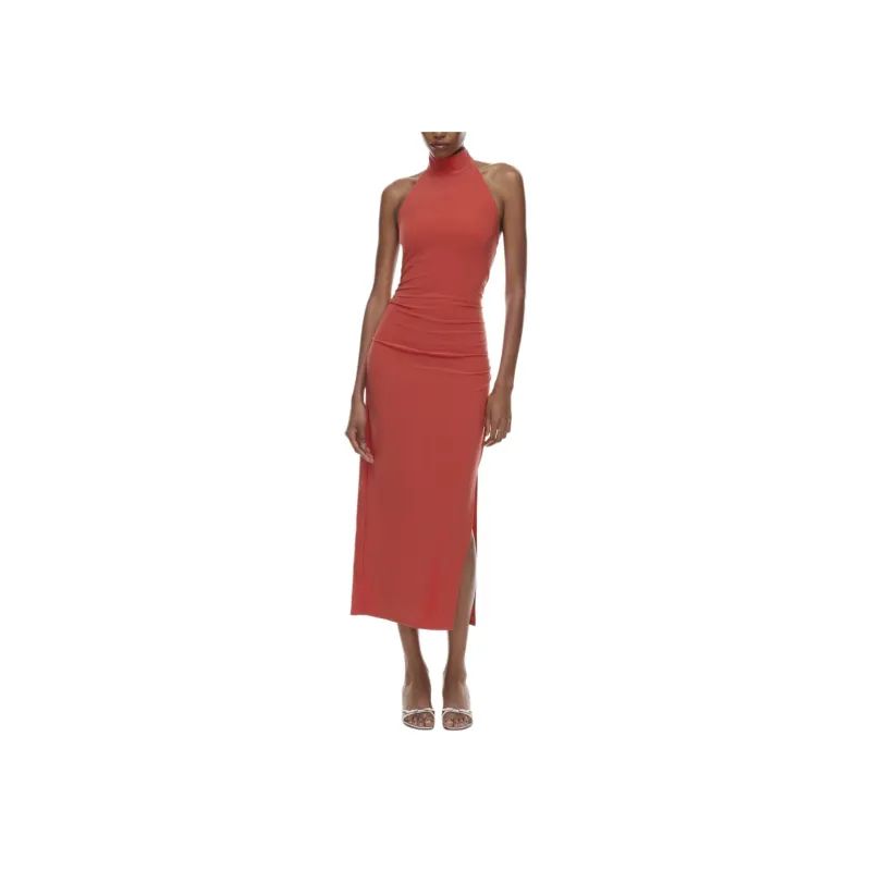 ARITZIA Wilfred Remedy Dress Sleeveless Dress Women's Barberry Red/Berberis Red-4