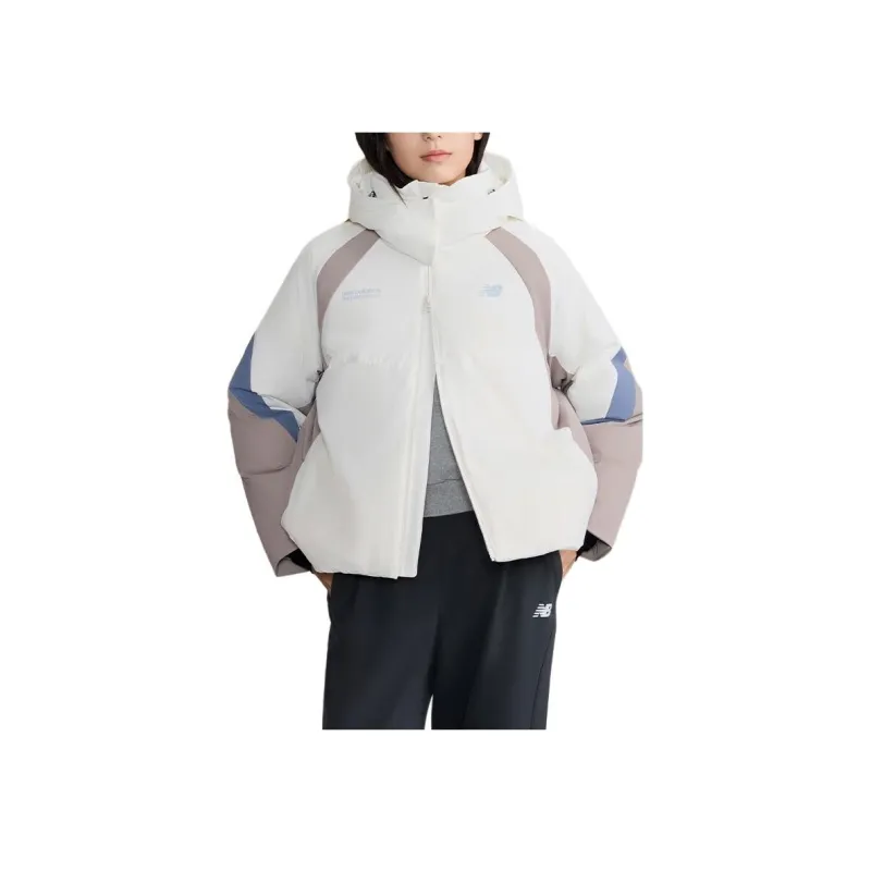 New Balance HyperSports Jackets Coats Women's Ivory White-2