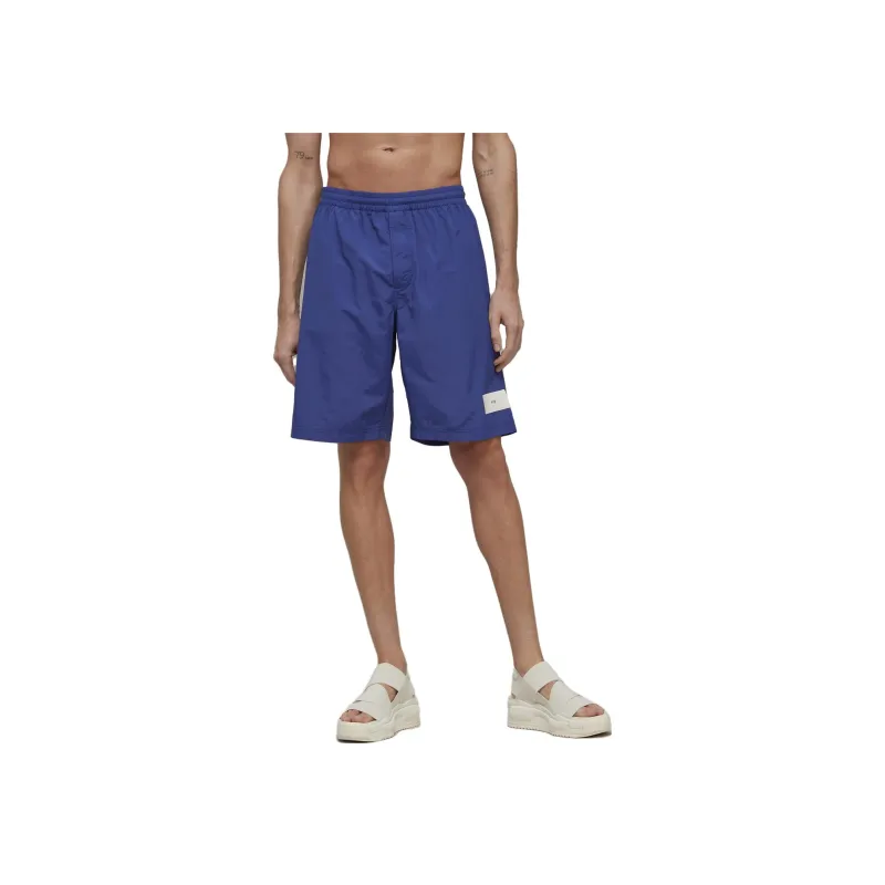 Y-3 Logo-patch Swim Shorts-1