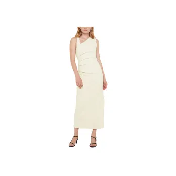 BEC+BRIDGE LETTY MIDI DRESS Sleeveless Dress Women's LEMON/Lemon