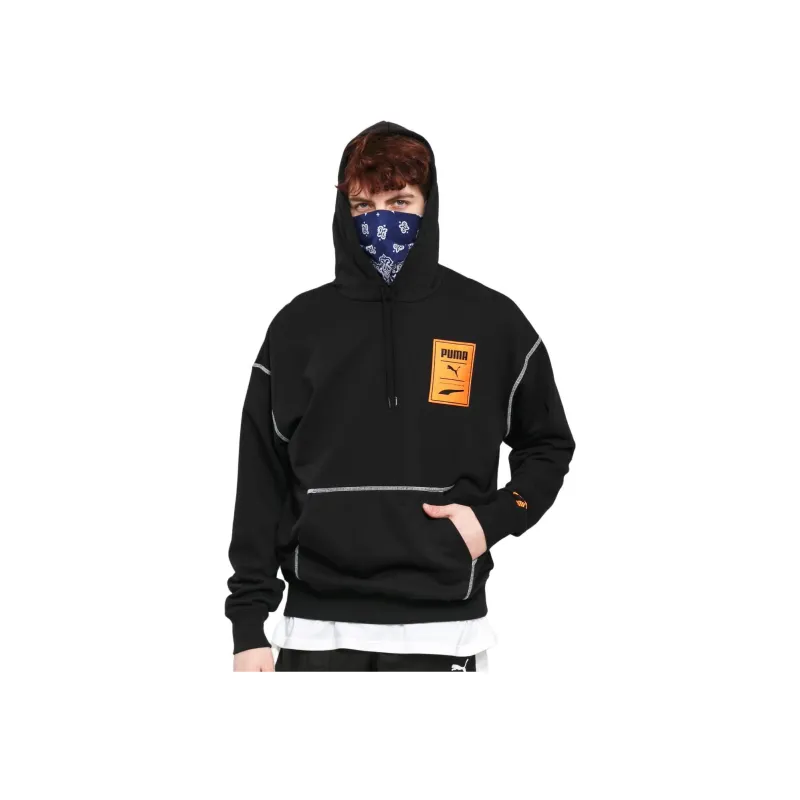 PUMA ESS Sweatshirts Men Black-5