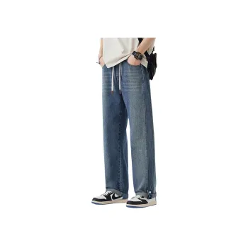 DABAISHA Jeans Men's Light Vintage Blue