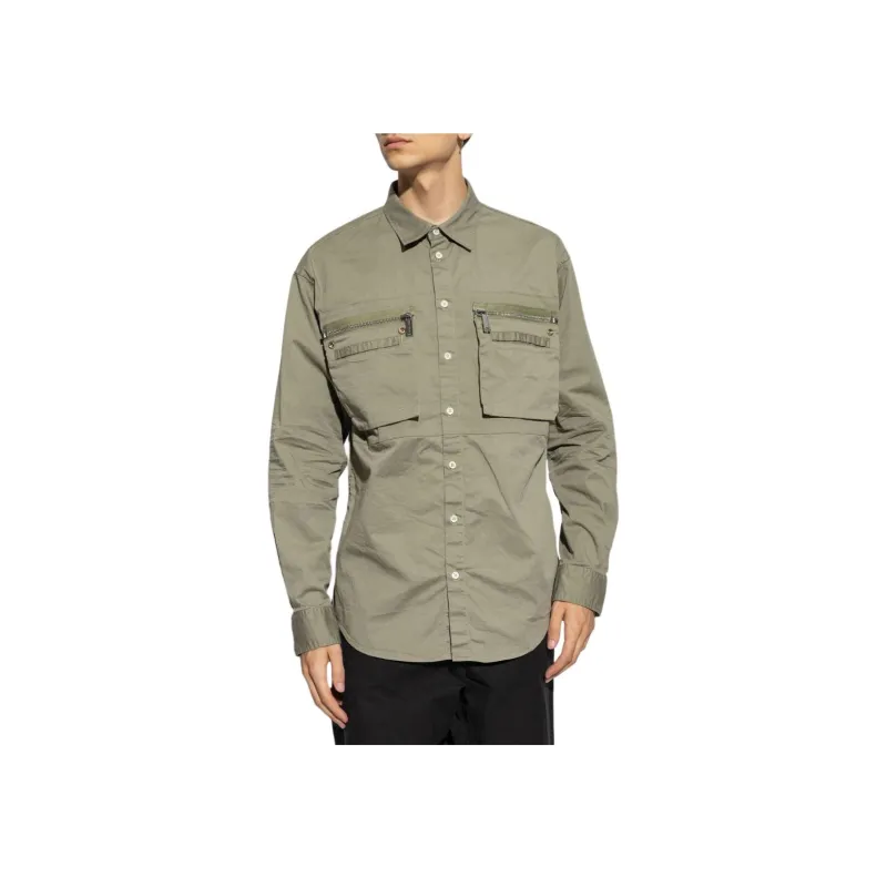 DSQUARED2 Cargo pocket Button up Shirt-1