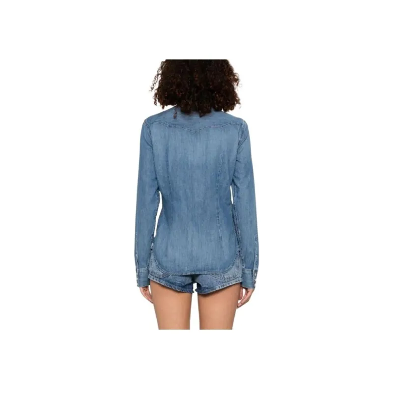 Polo Ralph Lauren Long Sleeved Button Up Denim Shirt-2