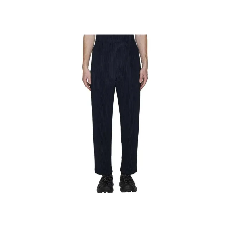 Homme Plissé Issey Miyake Pleated Straight leg Trousers-3