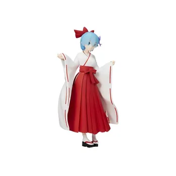 SEGA Rem Sega, Zero Starting Life In Another World Re 0 Rem, Shrine Maiden Outfit Bonus Gifts 25cm