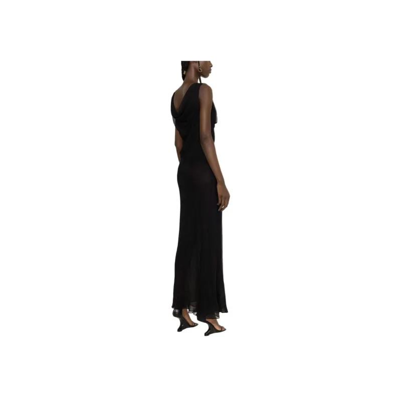 Christopher Esber Draped Silk Dress-1