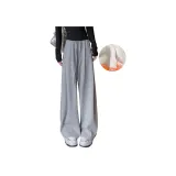 Light Gray Thickened and Fleece-Lined