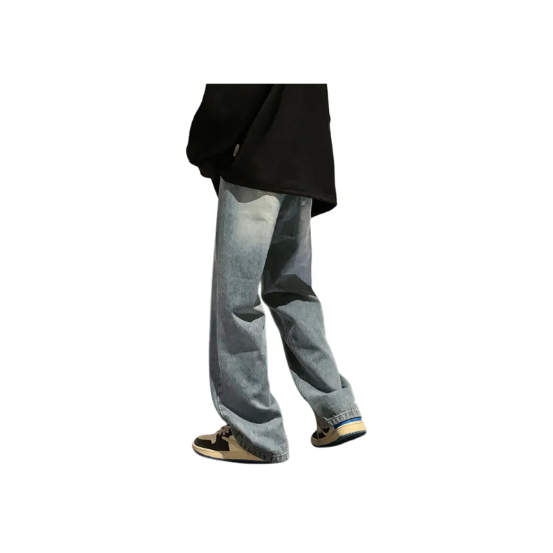 A28T Jeans Unisex Black Gray Color-4
