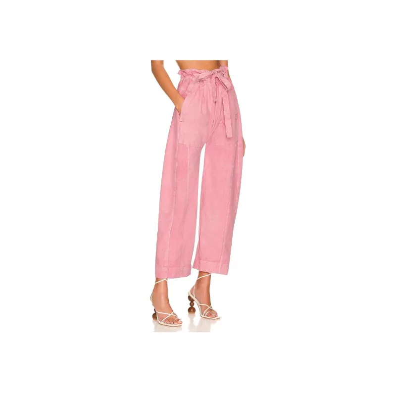 FREE PEOPLE Casual Pants Women's Pink-2