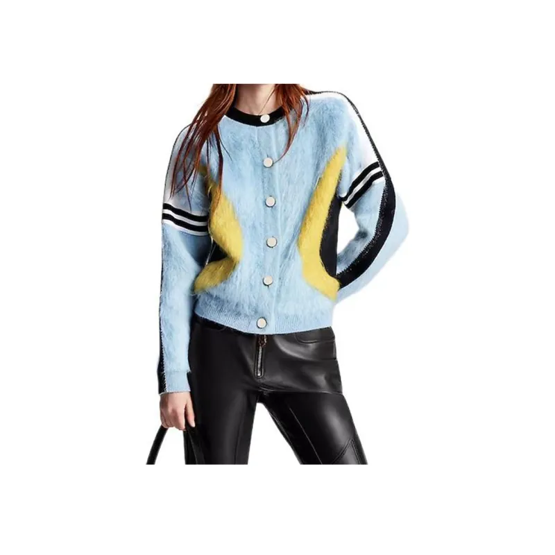 LOUIS VUITTON Sporty Color Block Pullover-4