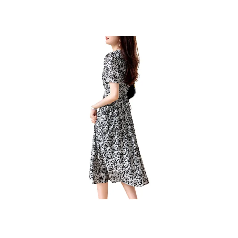 XWI Short Sleeved Dresses Women's Black-1