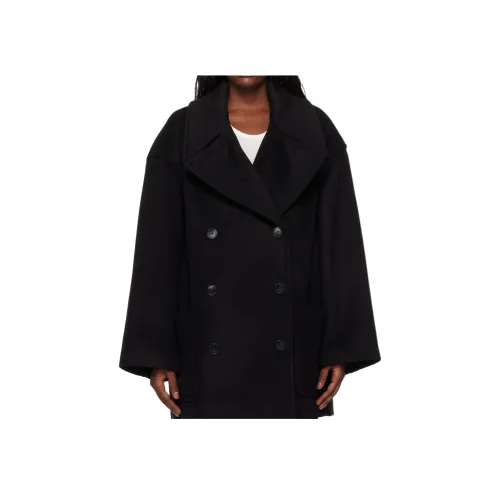 THE FRANKIE SHOP 블랙 여성 코트
