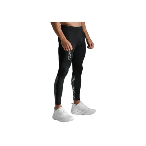 2XU 블랙 남성 스포츠 팬츠