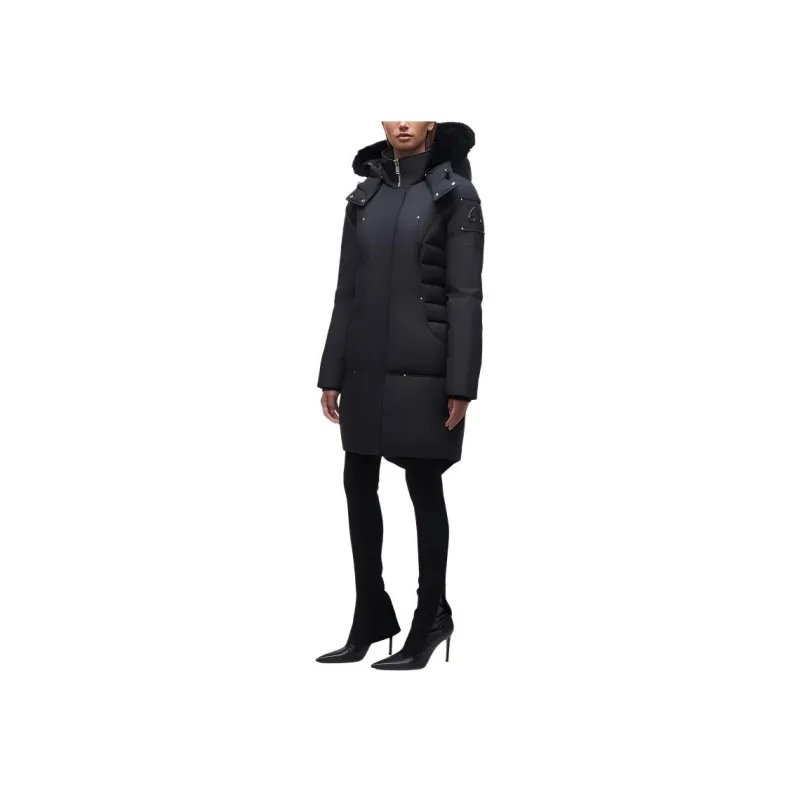 Moose Knuckles W Cloud Parka Sh Blk W/NAT Sh Parka 'Blk W/Nat Sh'-3