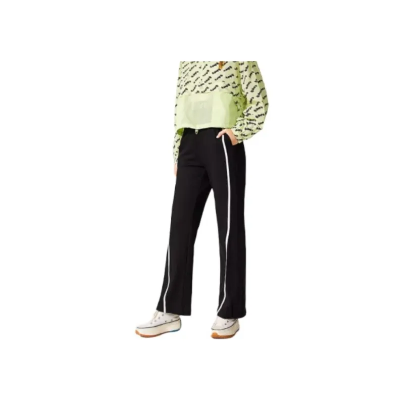 EICHITOO Casual Pants Women's Black Trim-3