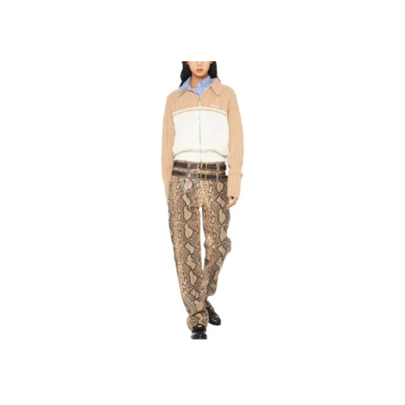 MIU MIU FW22 Knitwear Women's Brown-1