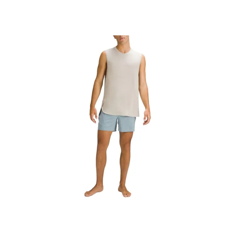 Lululemon Balancer Sports Shorts Men's Mixed Color Denim Blue-2