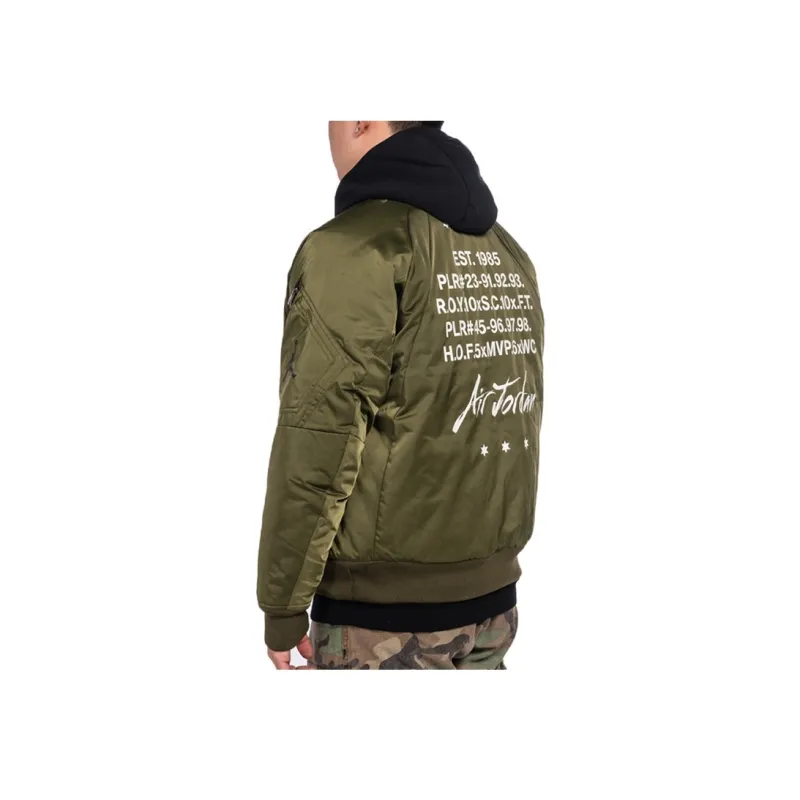 Jordan Jackets Men Army Green-3