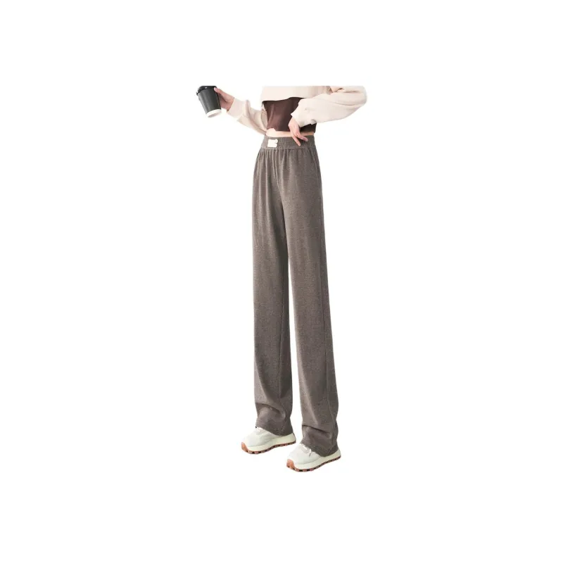 0571 Family Casual Pants Women's Coffee-5