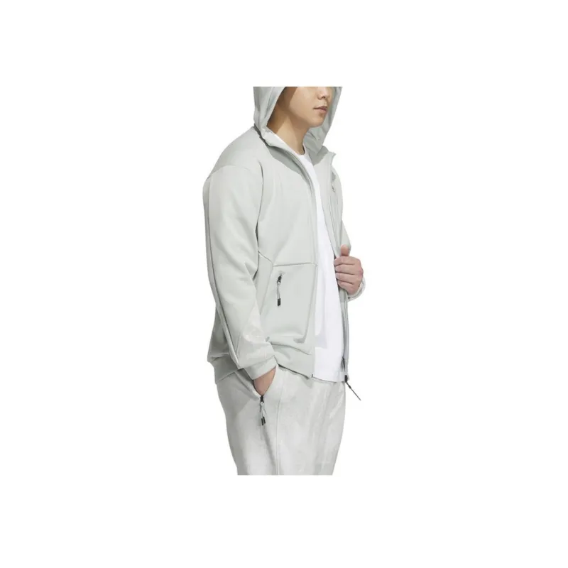 Adidas Wuji Series Wuji Knit Warm Jacket Jackets Coats Men's Gray-3