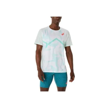 Asics SS25 T Shirt Men's Sea Blue