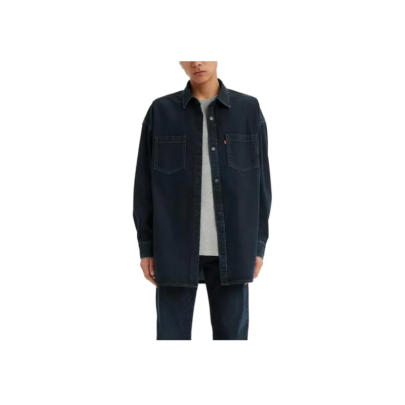 Levis Shirts Men Blue-3