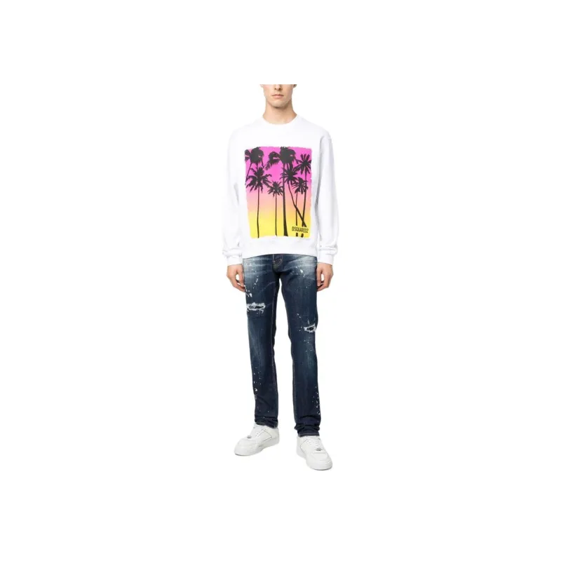 DSQUARED 2 Distressed Skinny Jeans-2